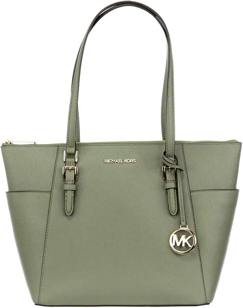 army green michael kors purse|michael kors green shoulder bags.